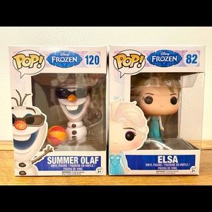 Elsa & Olaf Funko Pop